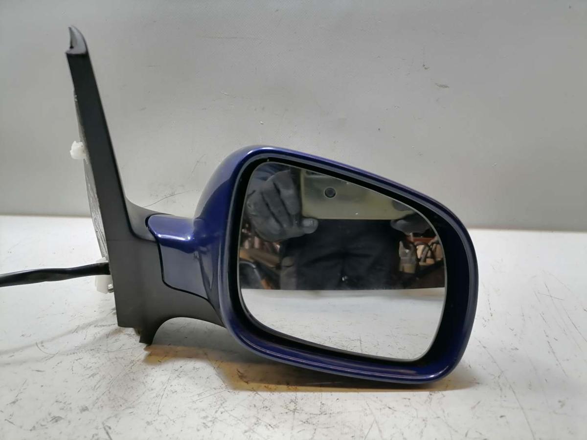 VW Golf 4 original Außenspiegel rechts LB5N Indigoblau elektrisch Bj.2003